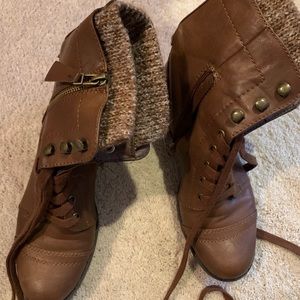 Lace Up combat boots